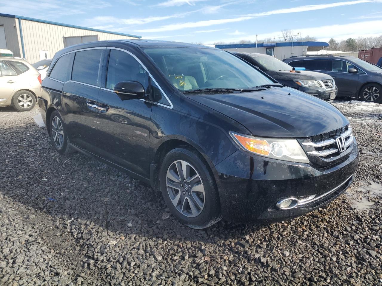 2014 Honda Odyssey VIN 5FNRL5H96EB037447 Copart auction photo, rear end damage thumbnail 4