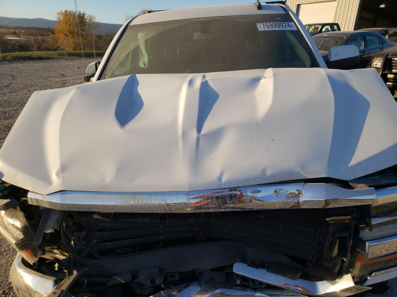 2017 Chevrolet Silverado VIN 1GCVKREC0HZ371710 Copart auction photo, all over / front end damage thumbnail 11