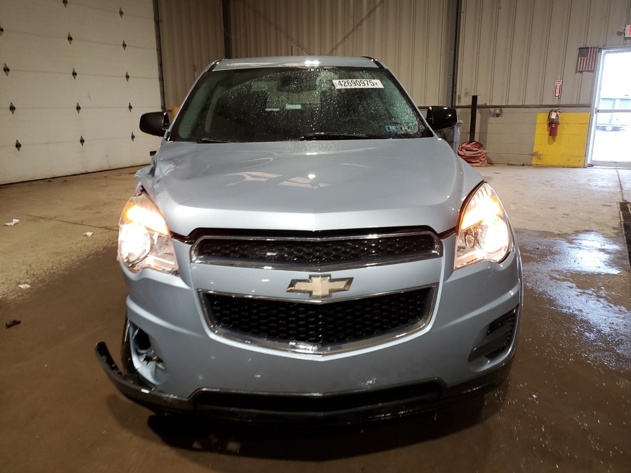 2015 Chevrolet Equinox VIN 2GNFLEEK7F6116442 Copart auction photo, front end damage thumbnail 5