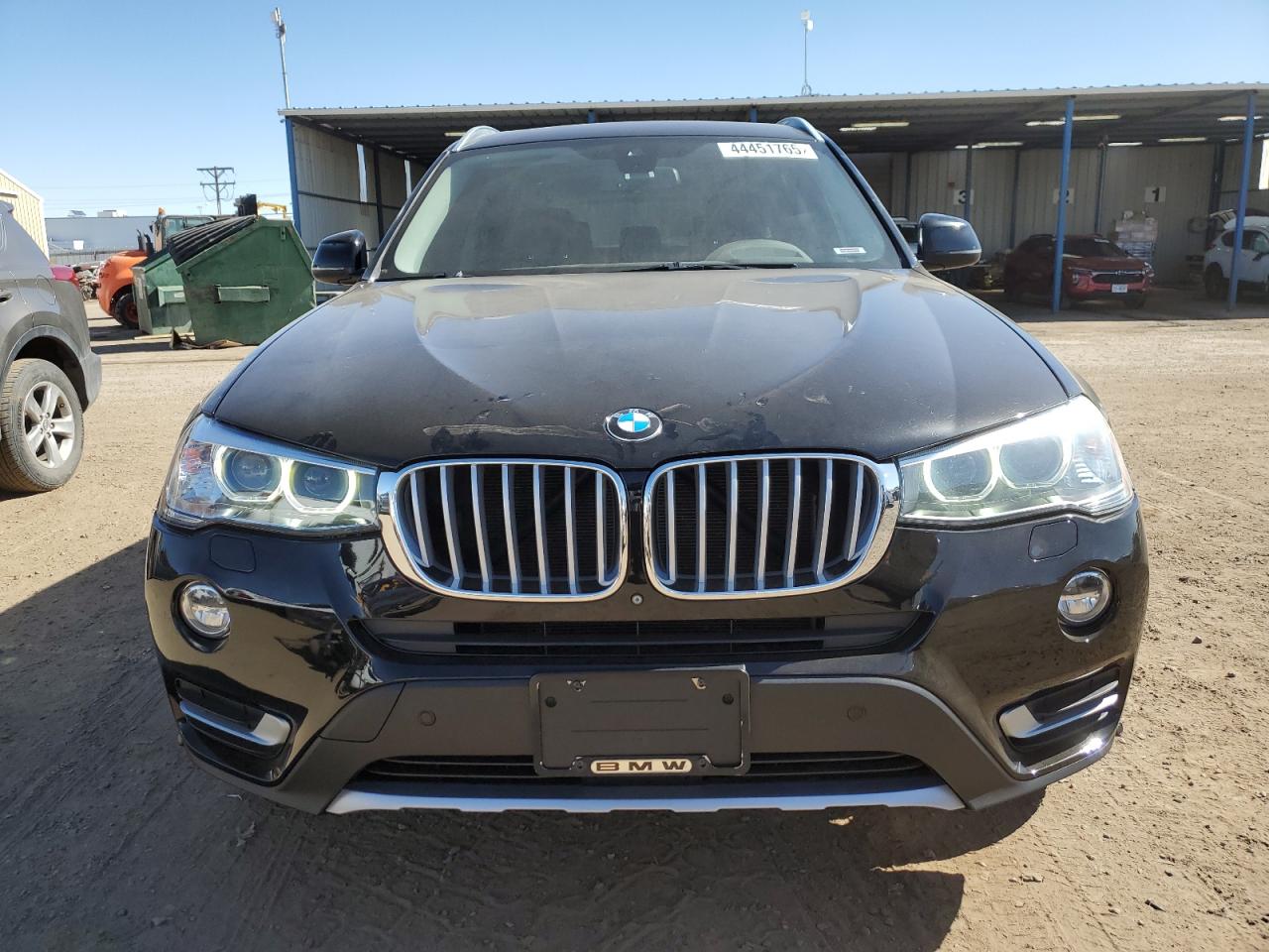 2015 BMW X3 VIN 5UXWX7C53F0K35277 Copart auction photo, rear end damage thumbnail 5