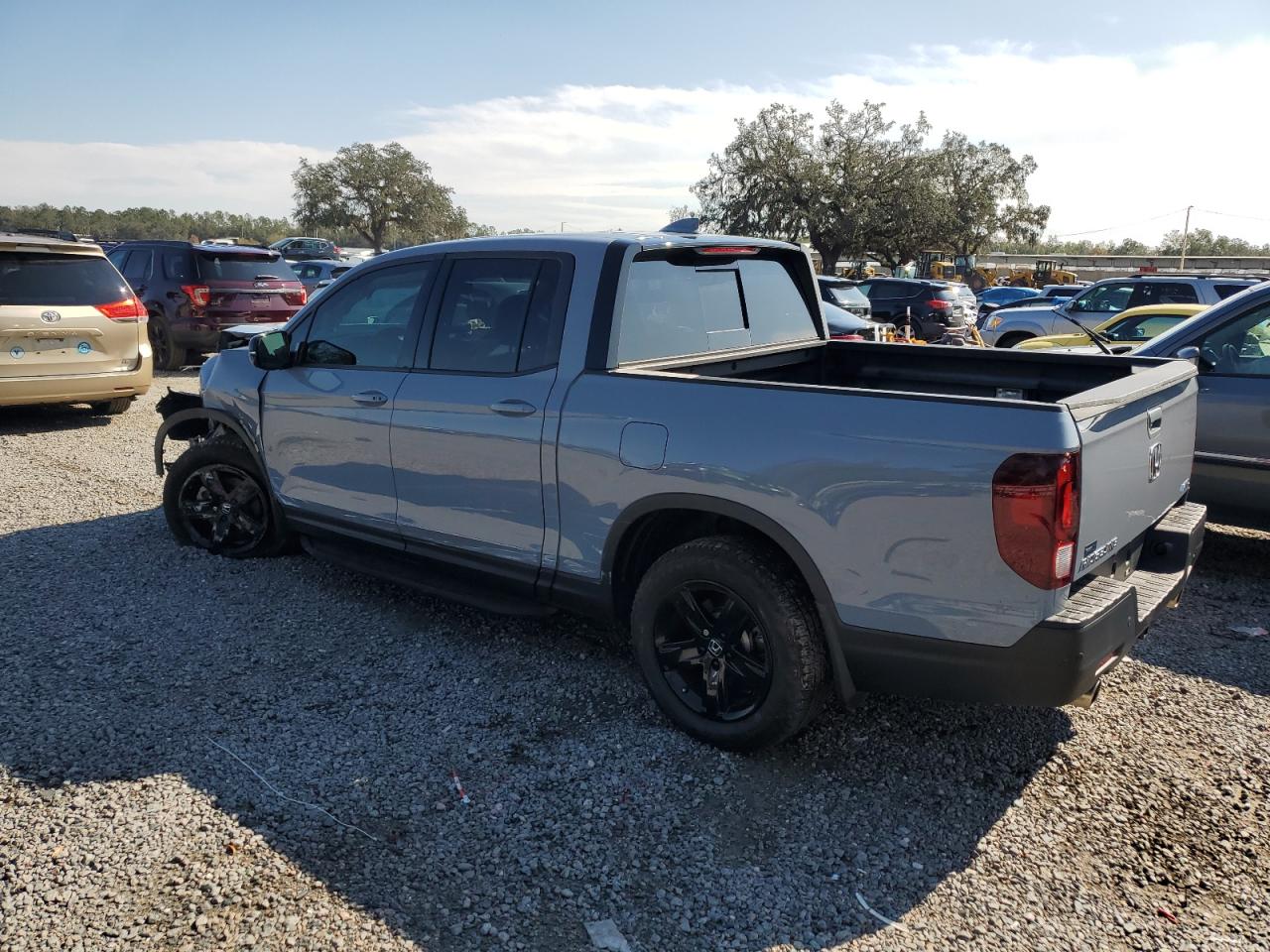 2022 Honda Ridgeline VIN 5FPYK3F88NB020928 Copart auction photo, front end damage thumbnail 2