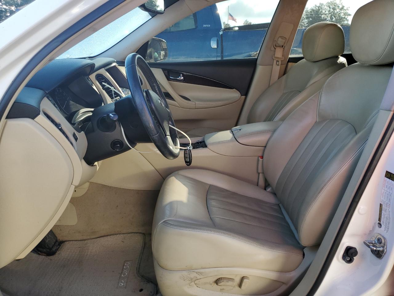 2017 Infiniti QX50 VIN JN1BJ0RP7HM386560 Copart auction photo, vandalism damage thumbnail 7