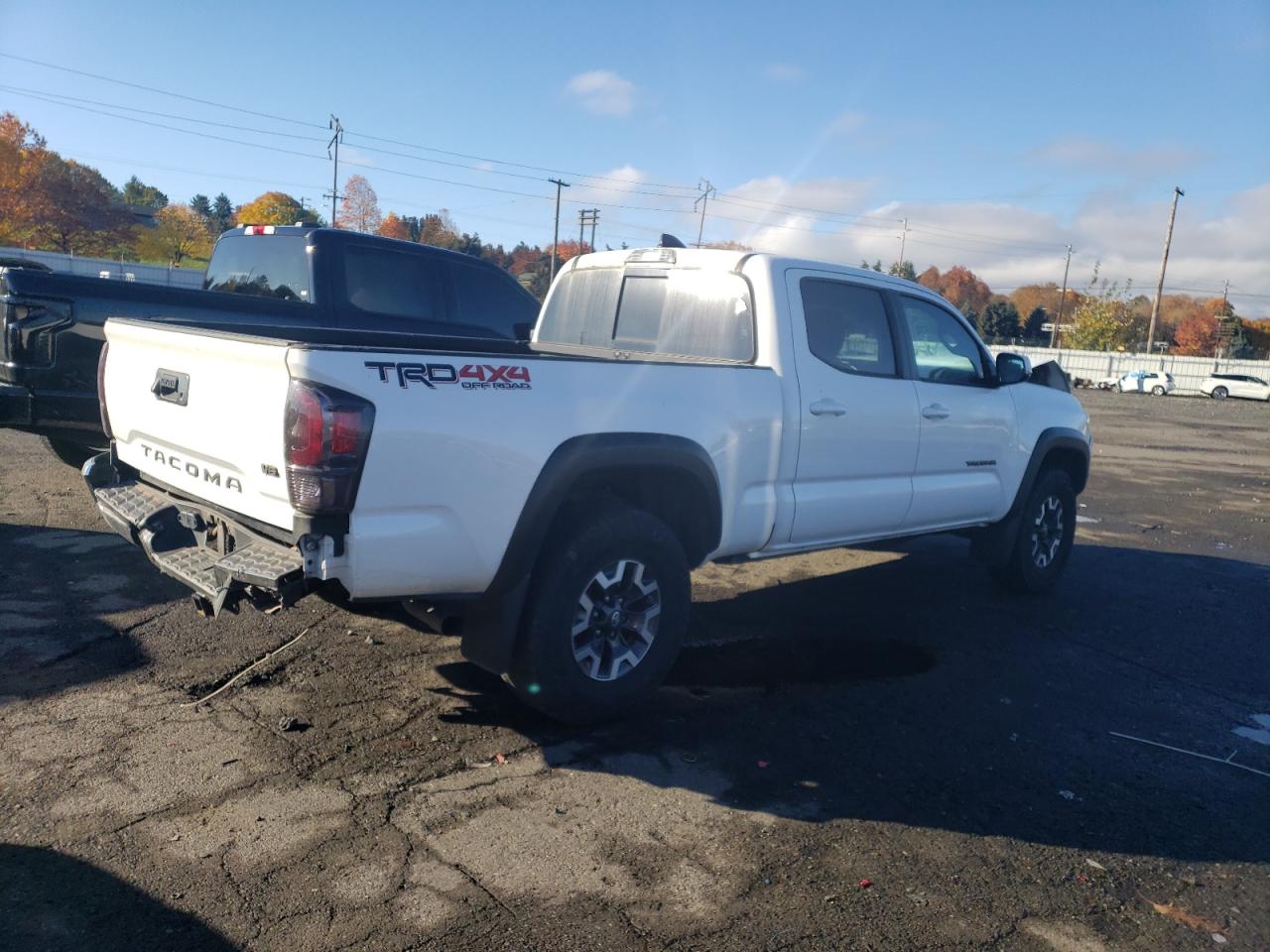 2021 Toyota Tacoma VIN 3TMDZ5BN9MM104325 Copart auction photo, front end damage thumbnail 3