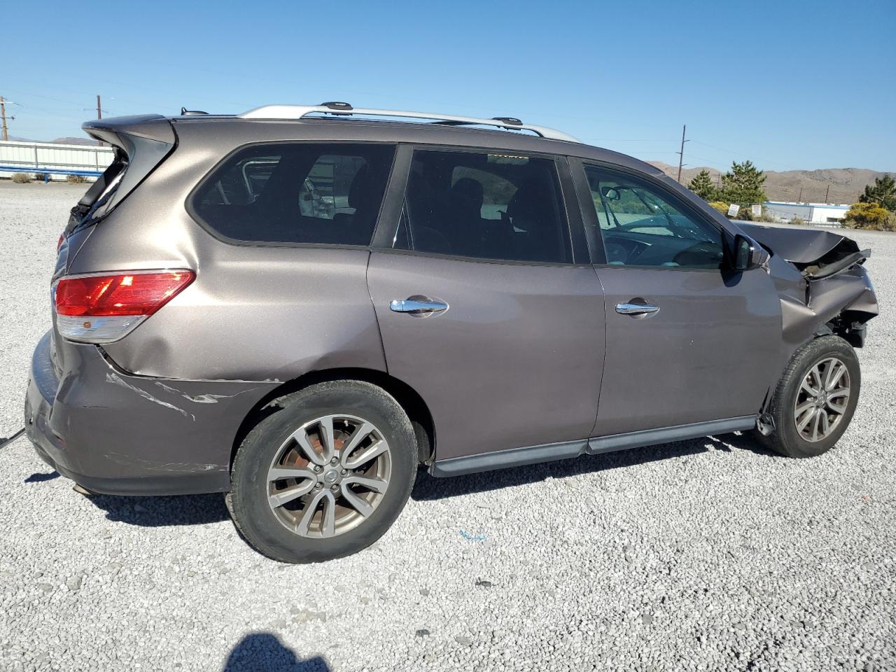 2013 Nissan Pathfinder VIN 5N1AR2MM6DC675077 Copart auction photo, all over damage thumbnail 3
