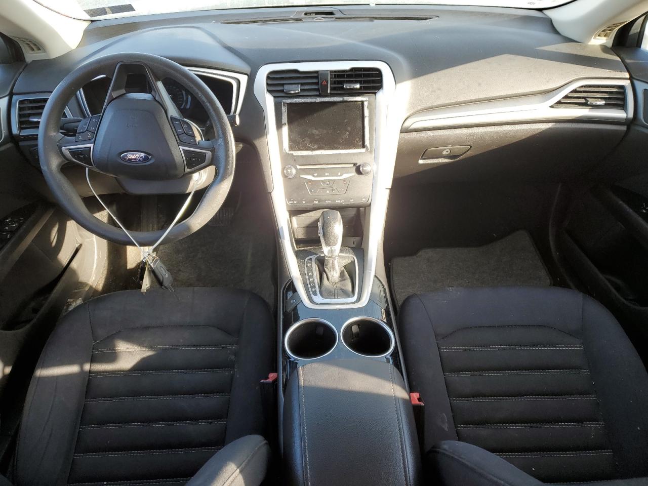 2014 Ford Fusion VIN 1FA6P0HD4E5355881 Copart auction photo, front end / mechanical damage thumbnail 8