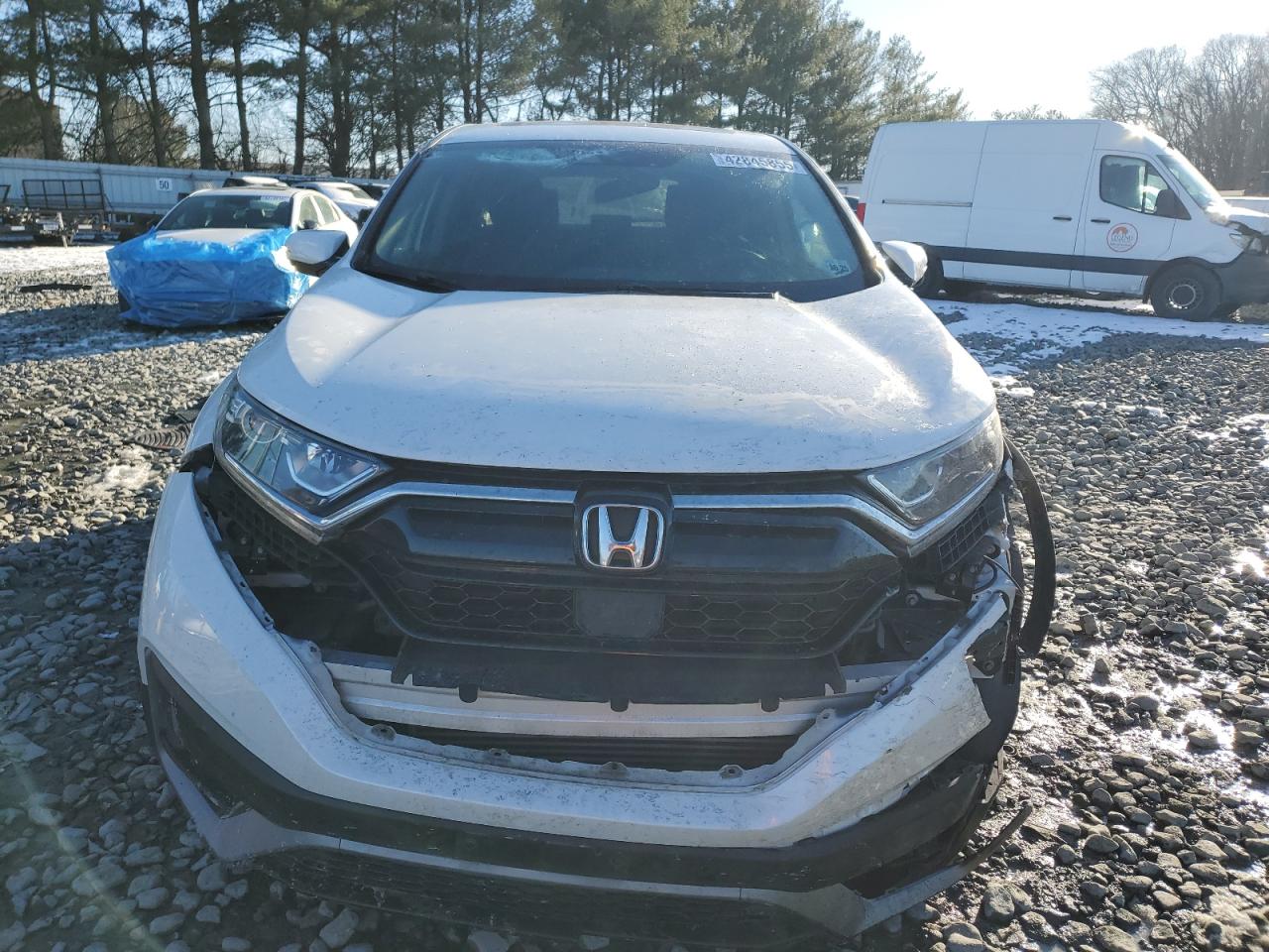 2020 Honda CR-V VIN 2HKRW2H53LH656492 Copart auction photo, all over damage thumbnail 5