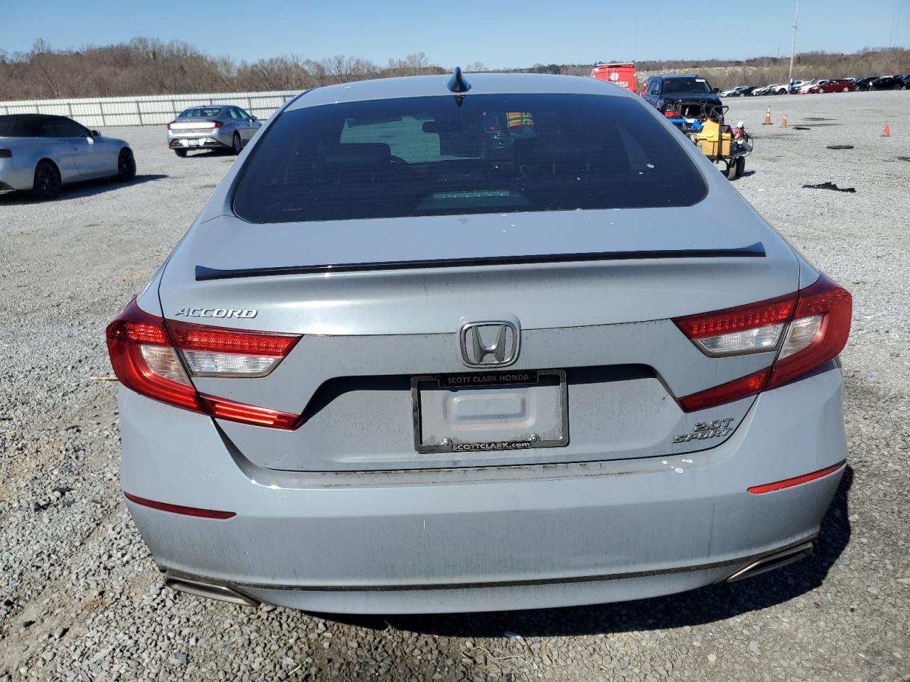 2022 Honda Accord VIN 1HGCV2F37NA020678 Copart auction photo, minor dent/scratches / mechanical damage thumbnail 6