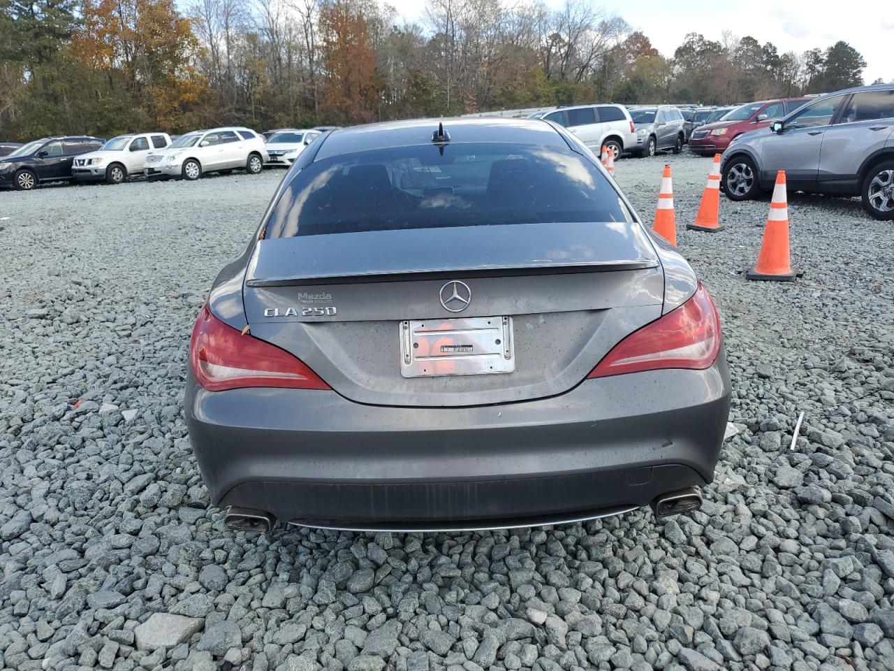 2014 Mercedes-Benz CLA-klasse VIN WDDSJ4EB5EN154128 Copart auction photo, front end / mechanical damage thumbnail 6