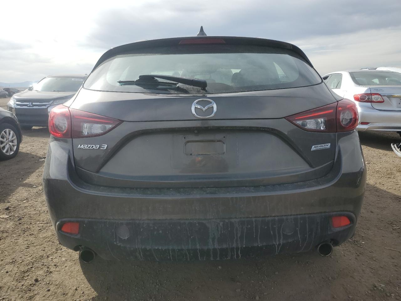 2016 Mazda 3 VIN 3MZBM1N73GM327490 Copart auction photo, front end damage thumbnail 6