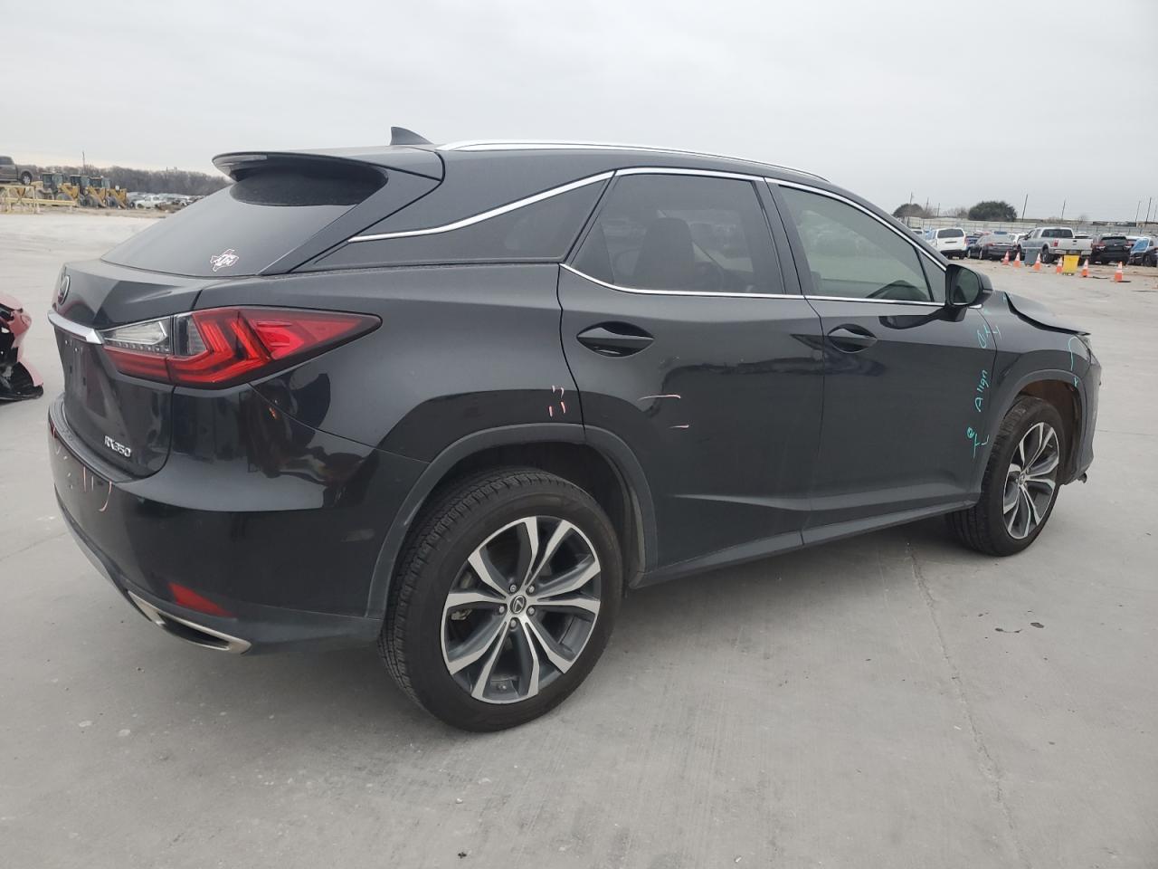 2020 Lexus RX VIN 2T2HZMAA3LC158586 Copart auction photo, front end / side damage thumbnail 3