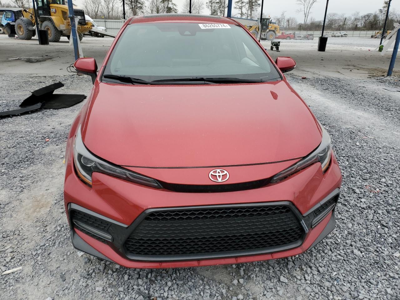 2020 Toyota Corolla VIN JTDM4RCE4LJ051002 Copart auction photo, rear end / front end damage thumbnail 5