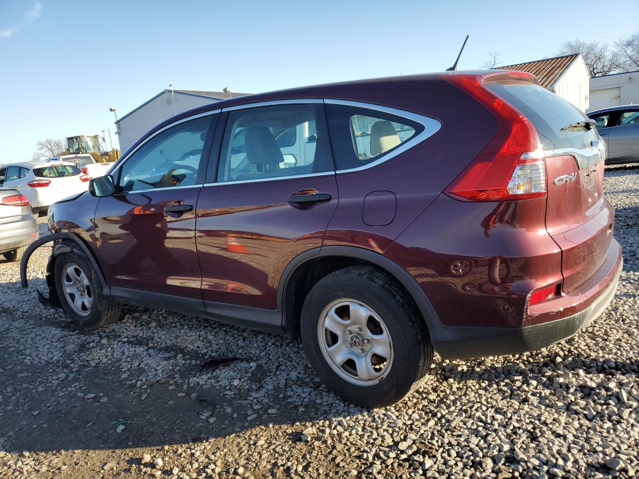 2015 Honda CR-V VIN 5J6RM4H36FL026279 Copart auction photo, front end damage thumbnail 2