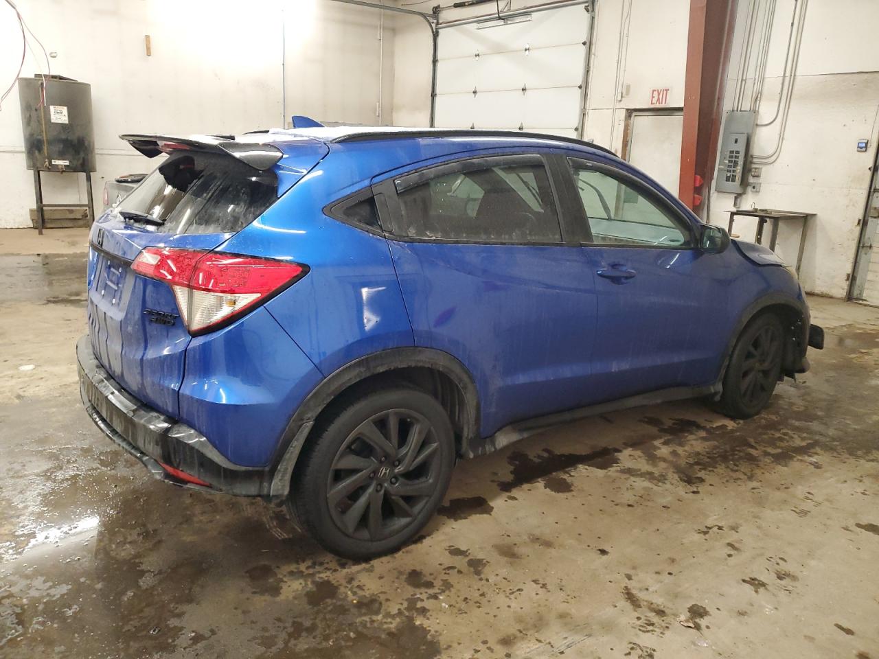 2022 Honda HR-V VIN 3CZRU6H11NM732230 Copart auction photo, front end damage thumbnail 3