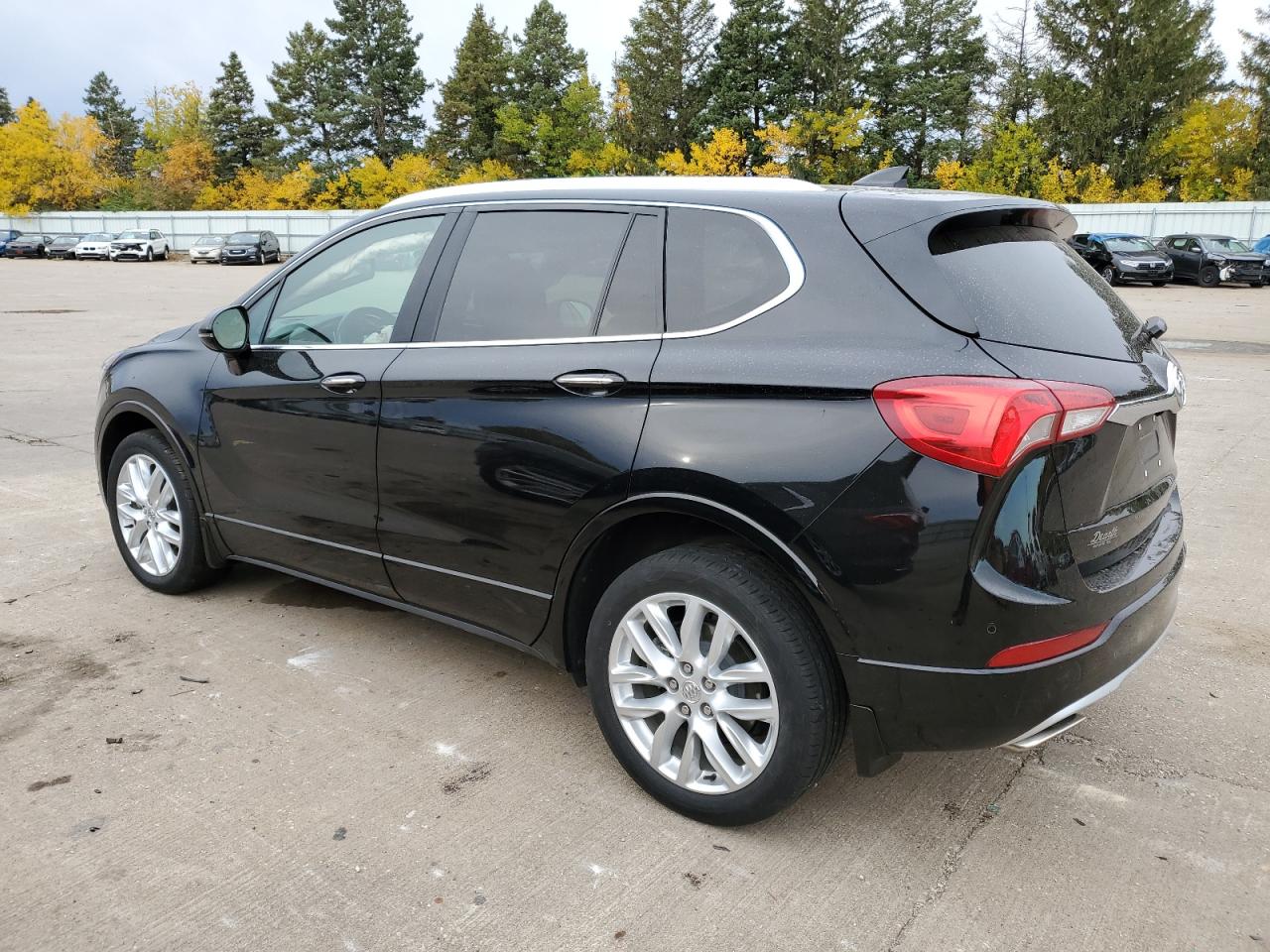 2019 Buick Envision VIN LRBFX4SX4KD011603 Copart auction photo, front end / side damage thumbnail 2