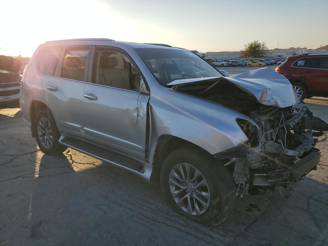 2019 Lexus GX VIN JTJJM7FX5K5223899 Copart auction photo, all over / top/roof damage thumbnail 4