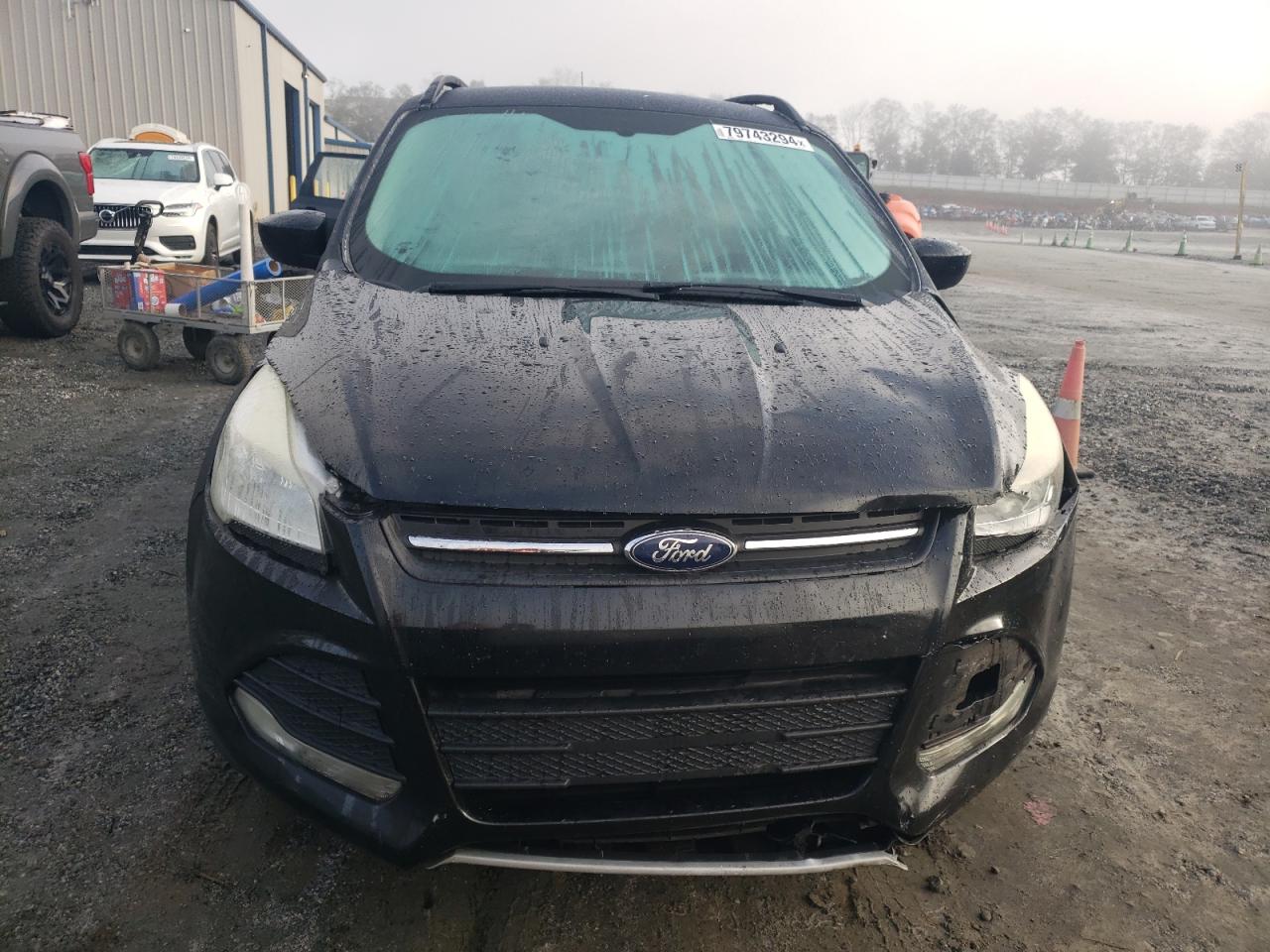 2014 Ford Escape VIN 1FMCU9GX2EUC86115 Copart auction photo, all over damage thumbnail 5