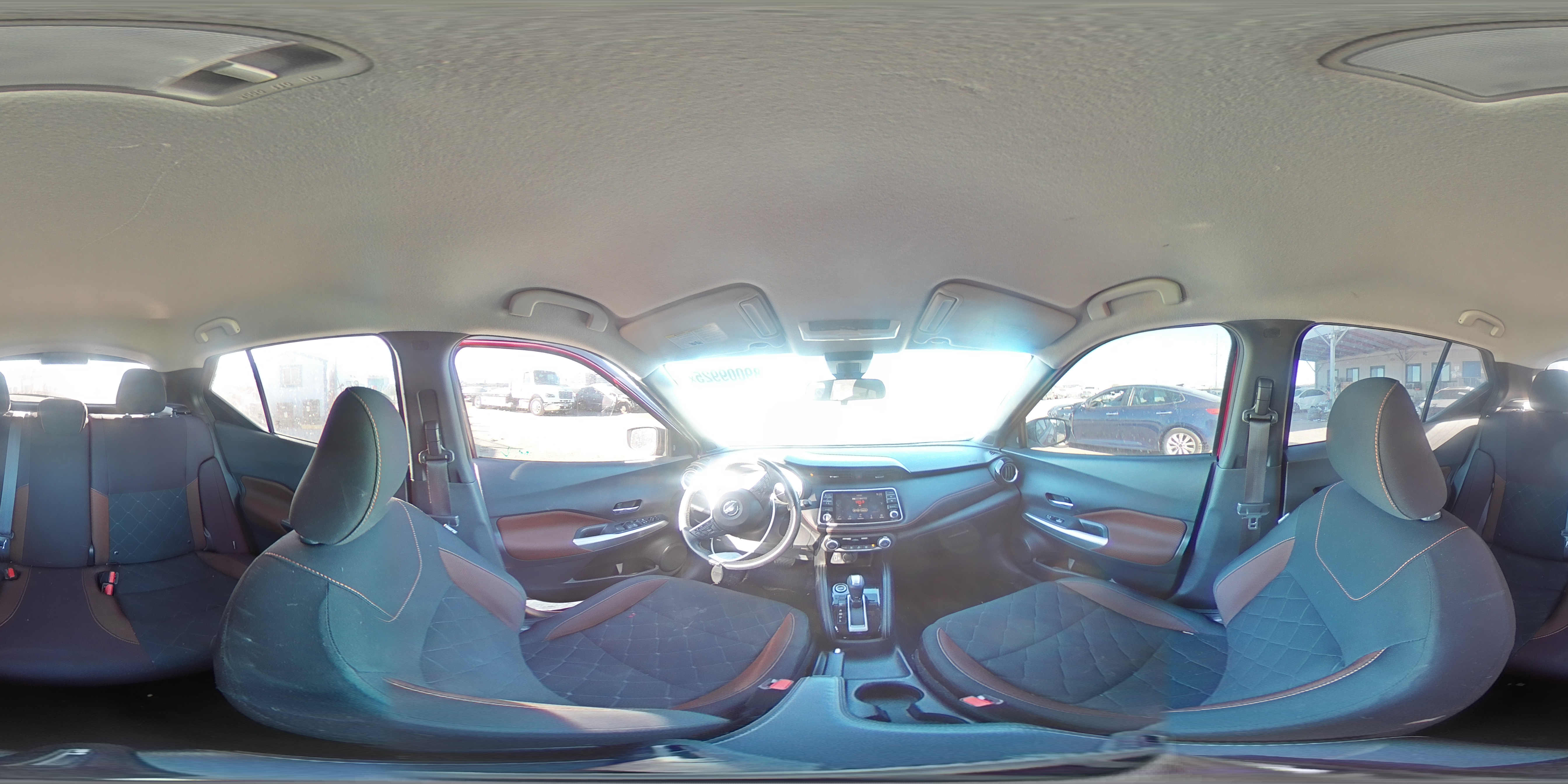 2020 Nissan Kicks VIN 3N1CP5DV3LL556874 Copart auction photo, front end / side damage thumbnail 14