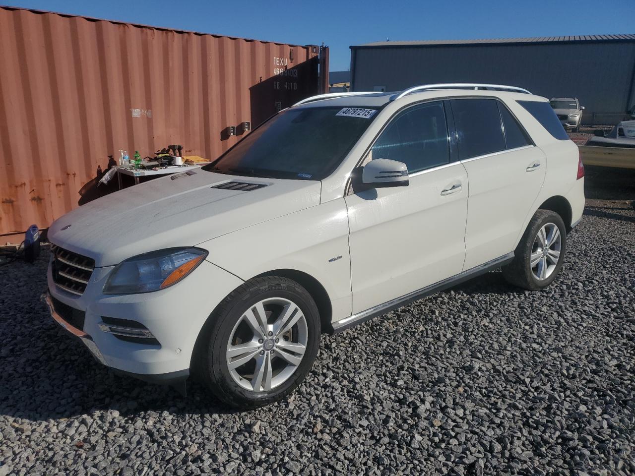2012 Mercedes-Benz M-klasse VIN 4JGDA5HB4CA016245