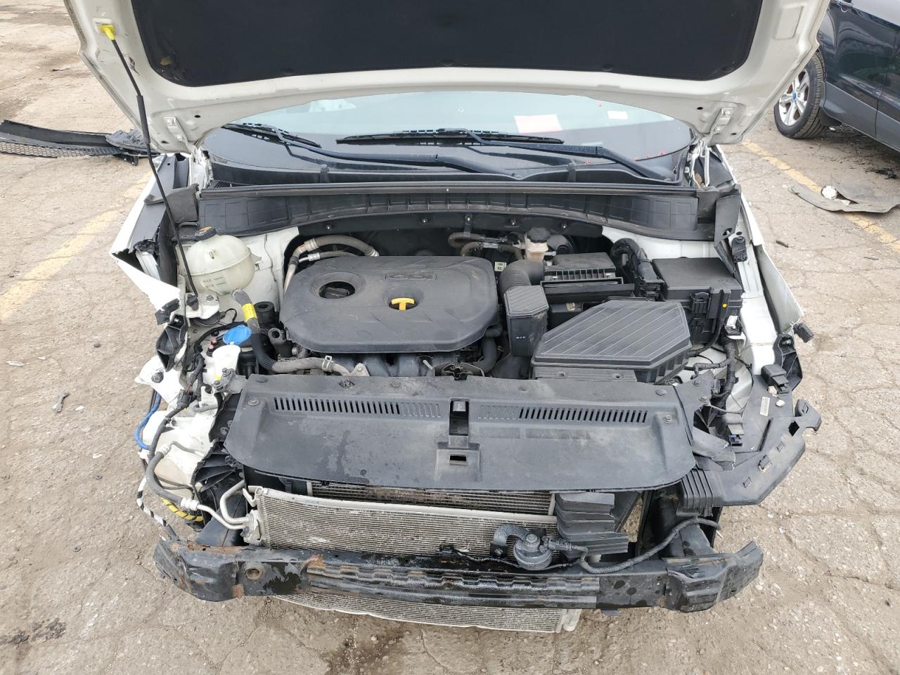 2018 Hyundai Tucson VIN KM8J33A49JU673258 Copart auction photo, front end / all over damage thumbnail 14