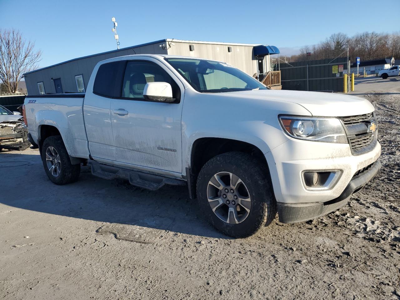 2015 Chevrolet Colorado VIN 1GCHTCE37F1193474 Copart auction photo, side damage thumbnail 4