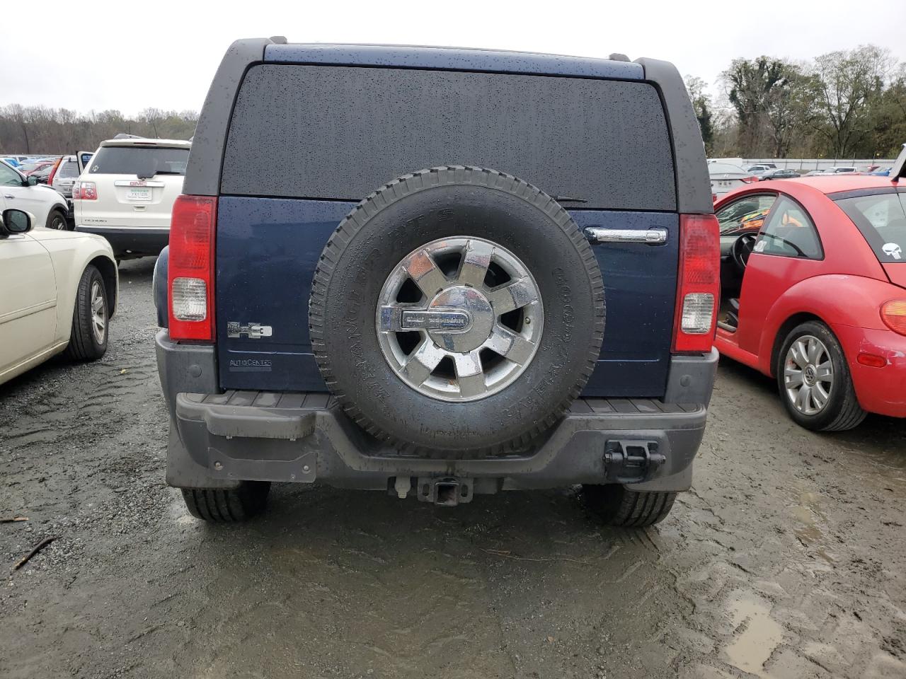 2008 Hummer H3 VIN 5GTEN43E788188656 Copart auction photo, minor dent/scratches damage thumbnail 6