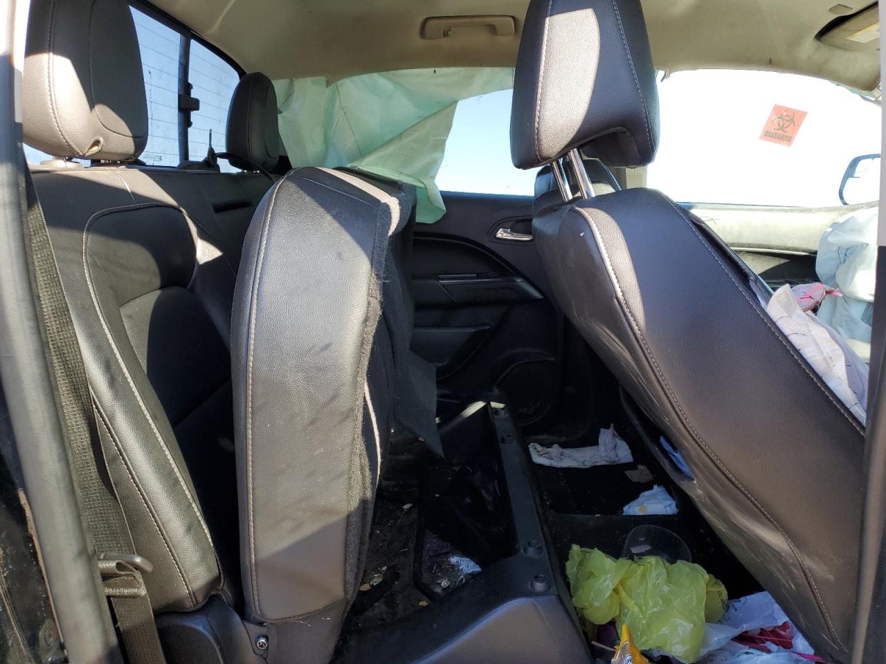 2019 Chevrolet Colorado VIN 1GCGTEEN9K1180986 Copart auction photo, front end / side damage thumbnail 12