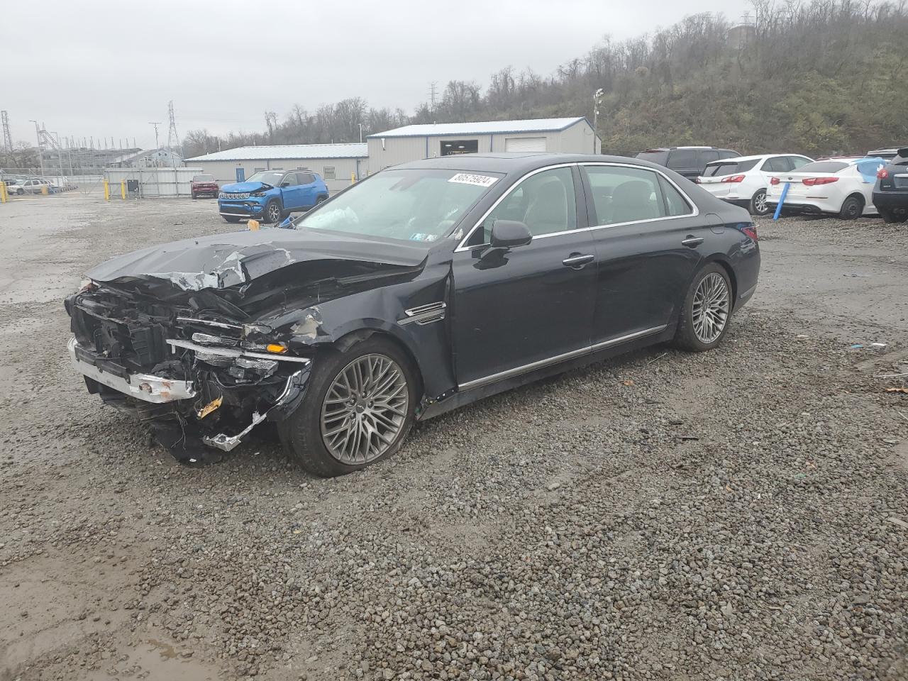 2022 Genesis G90 VIN KMTF54PHXNU096588