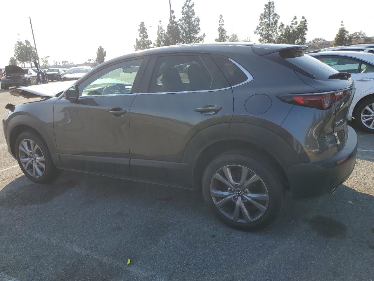 2021 Mazda CX-30 VIN 3MVDMABL6MM214155 Copart auction photo, front end damage thumbnail 2