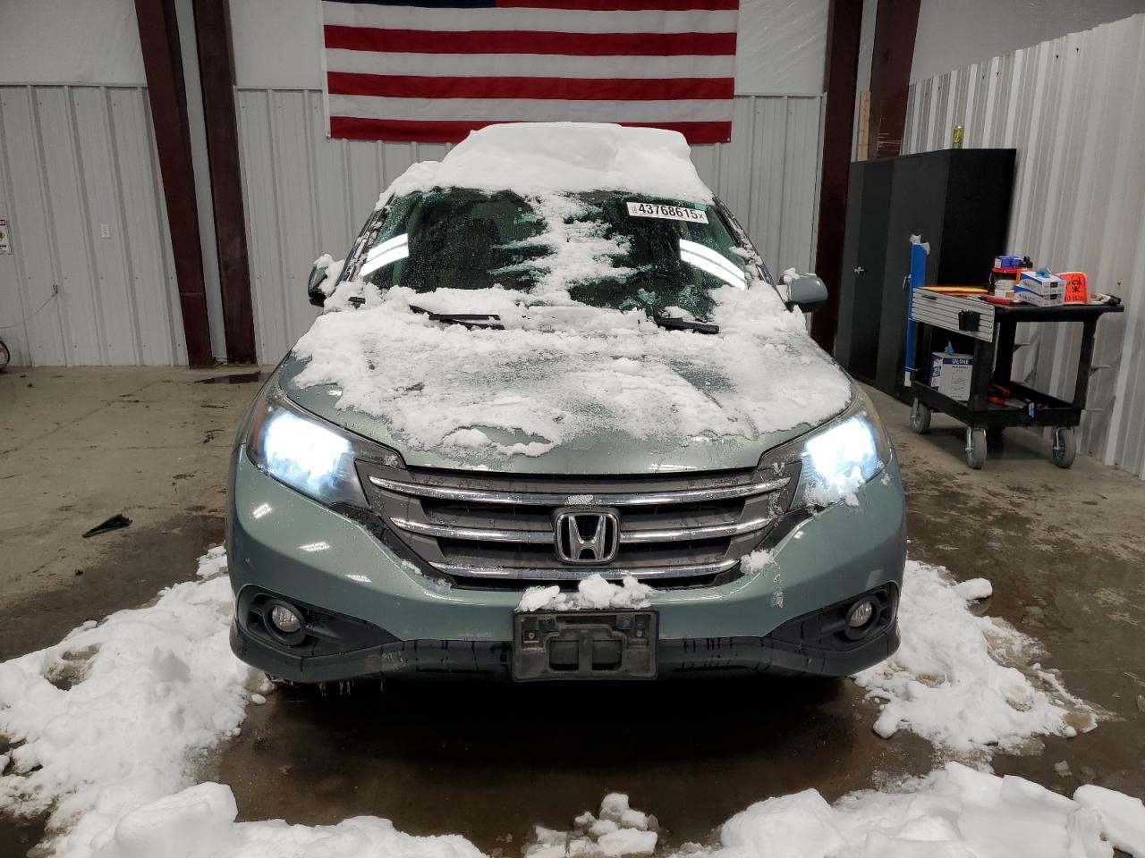 2012 Honda CR-V VIN 2HKRM4H71CH623865 Copart auction photo, rear end damage thumbnail 5