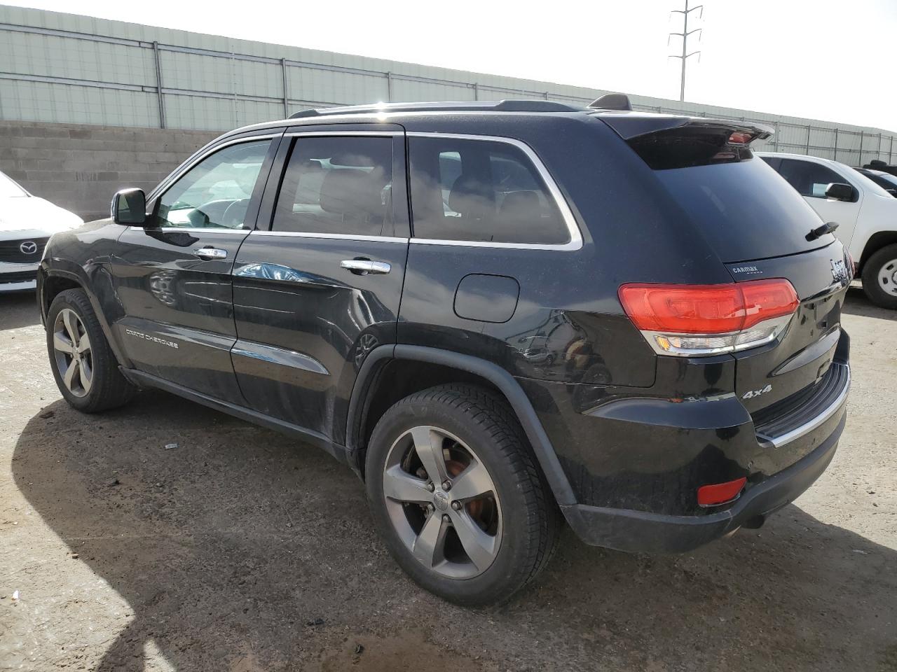 2014 Jeep Grand Cherokee VIN 1C4RJFBG2EC103072 Copart auction photo, front end / side damage thumbnail 2