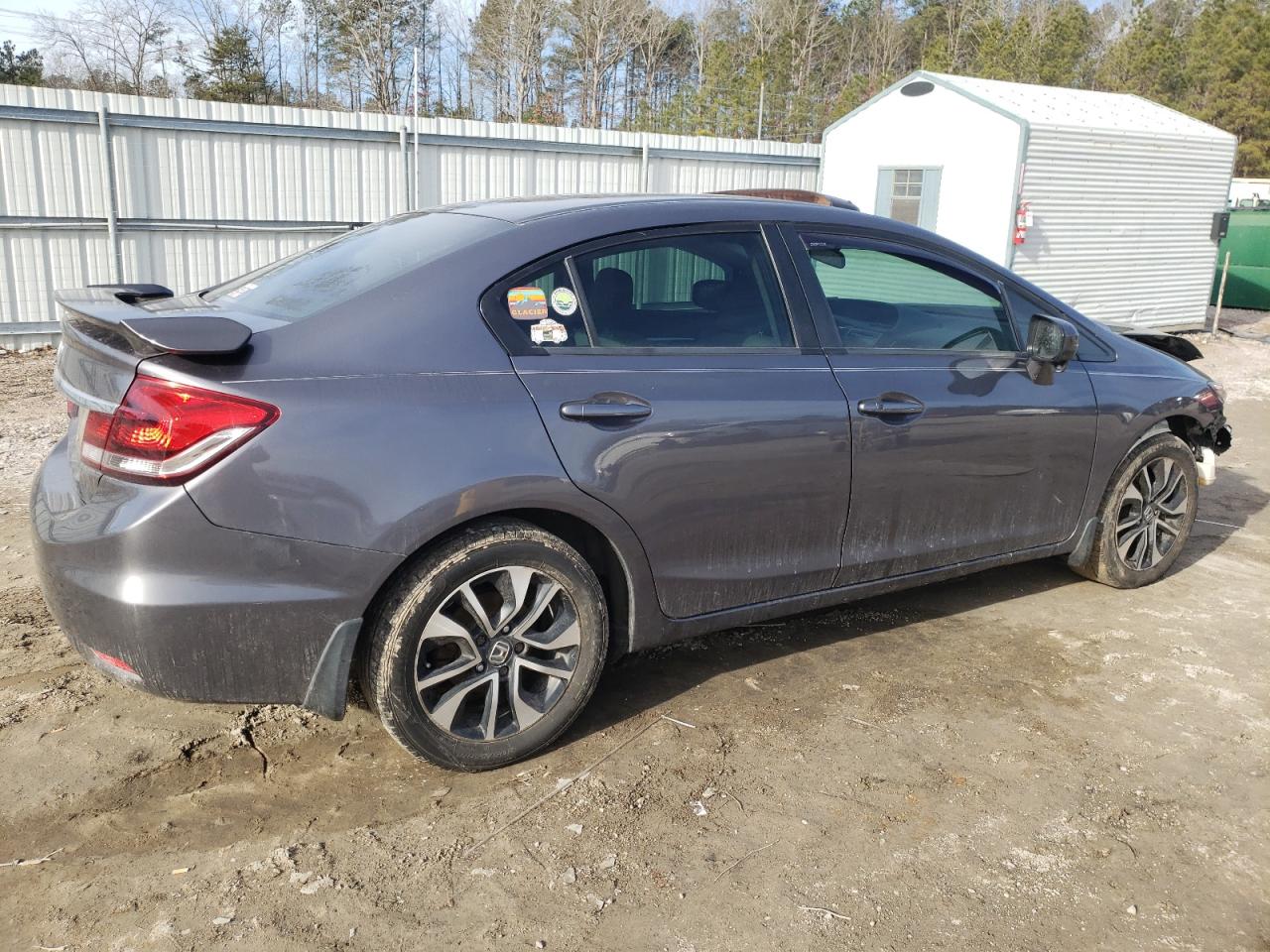 2014 Honda Civic VIN 19XFB2F8XEE261289 Copart auction photo, front end damage thumbnail 3