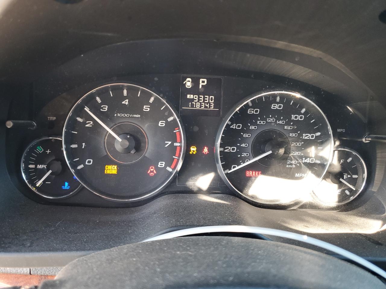 2011 Subaru Outback VIN 4S4BRBKC1B3432899 Copart auction photo, front end / rear end damage thumbnail 9