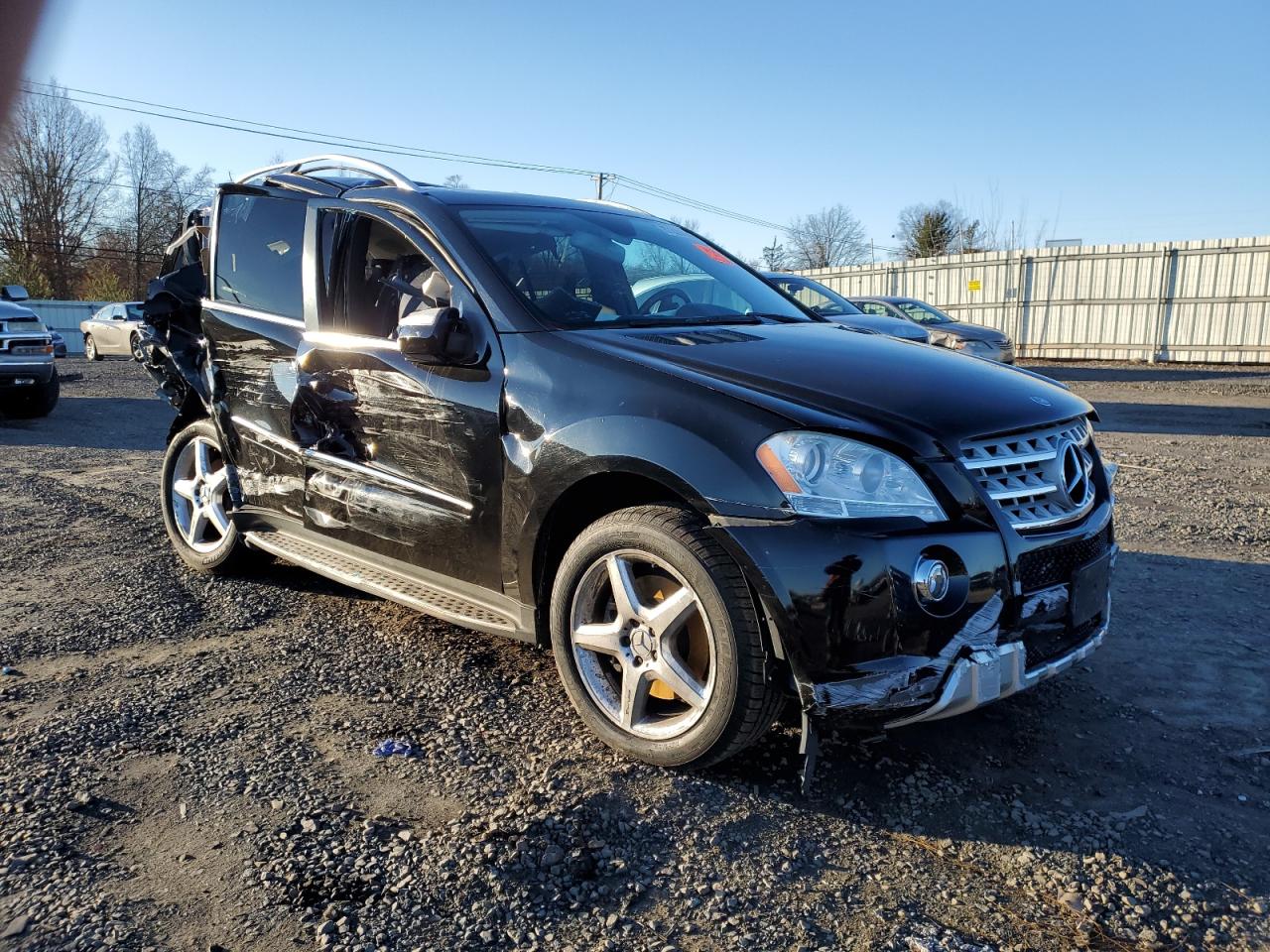 2009 Mercedes-Benz M-klasse VIN 4JGBB72E69A453840 Copart auction photo, all over damage thumbnail 4