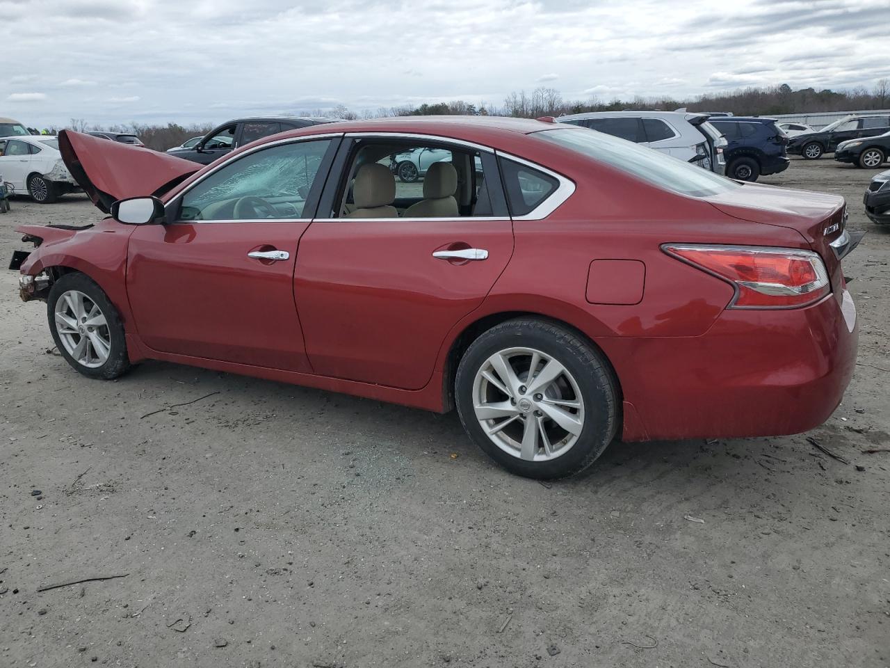 2015 Nissan Altima VIN 1N4AL3AP5FC466061 Copart auction photo, front end damage thumbnail 2