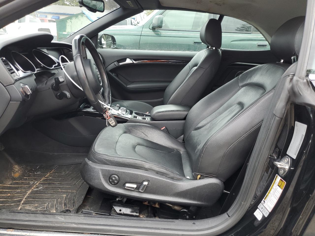 2014 Audi A5 VIN XAULFAFH1EN009859 Copart auction photo, front end damage thumbnail 7