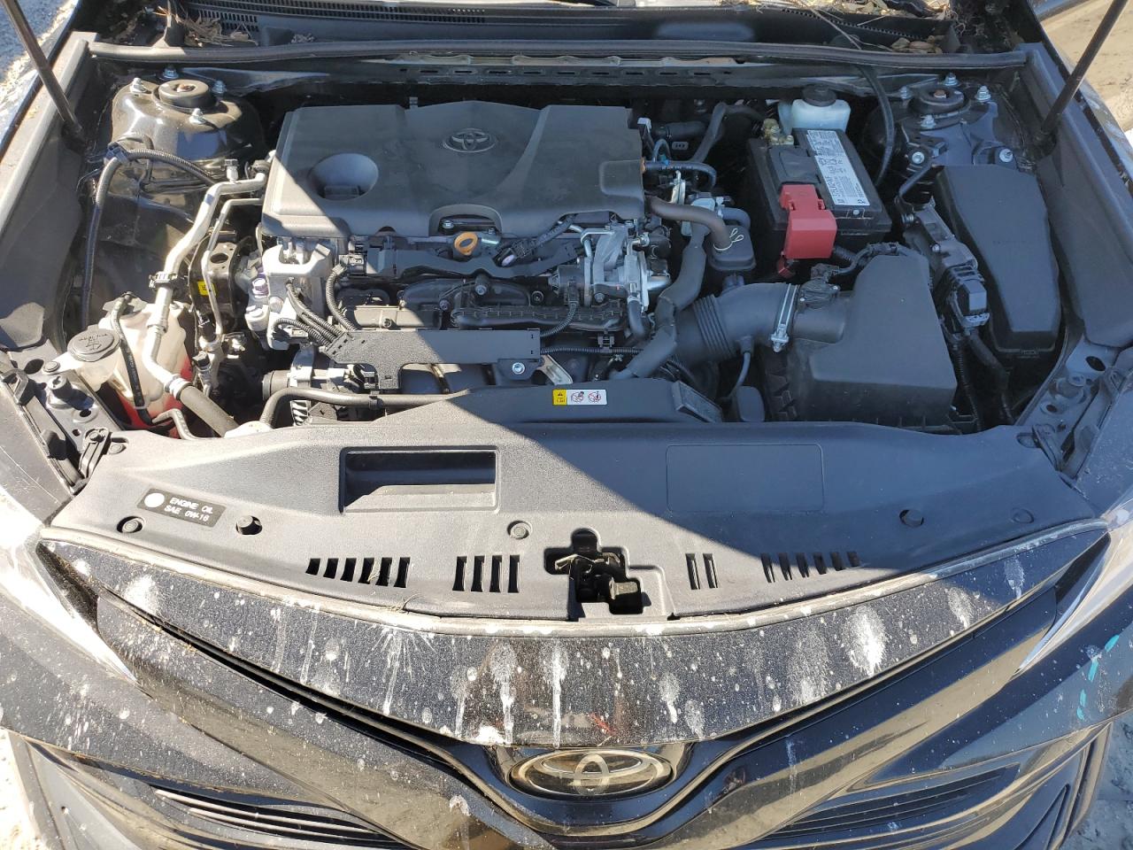 2020 Toyota Camry VIN 4T1C11AK2LU967833 Copart auction photo, front end / top/roof damage thumbnail 11