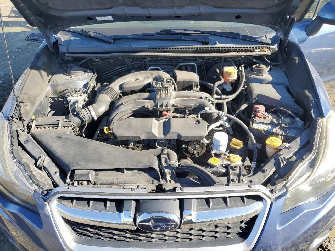 2012 Subaru Impreza VIN JF1GPAG69CH238841 Copart auction photo, side / front end damage thumbnail 12