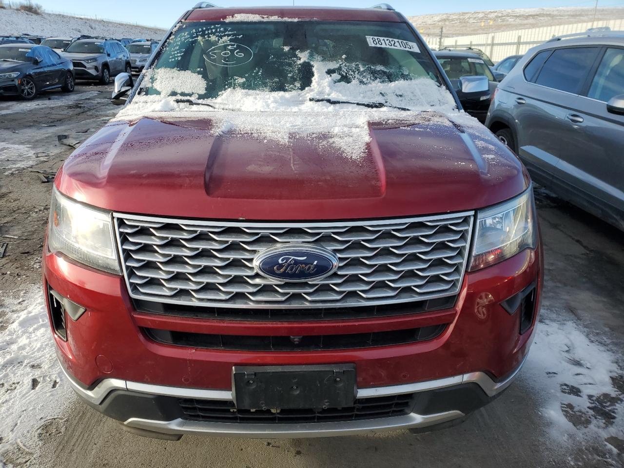 2019 Ford Explorer VIN 1FM5K8HT4KGA87078 Copart auction photo, side damage thumbnail 5