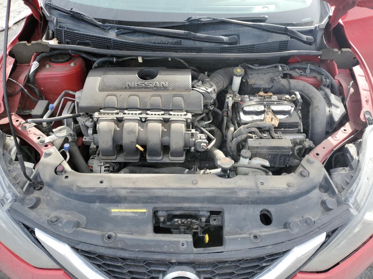 2019 Nissan Sentra VIN 3N1AB7AP6KY315268 Copart auction photo, side damage thumbnail 13
