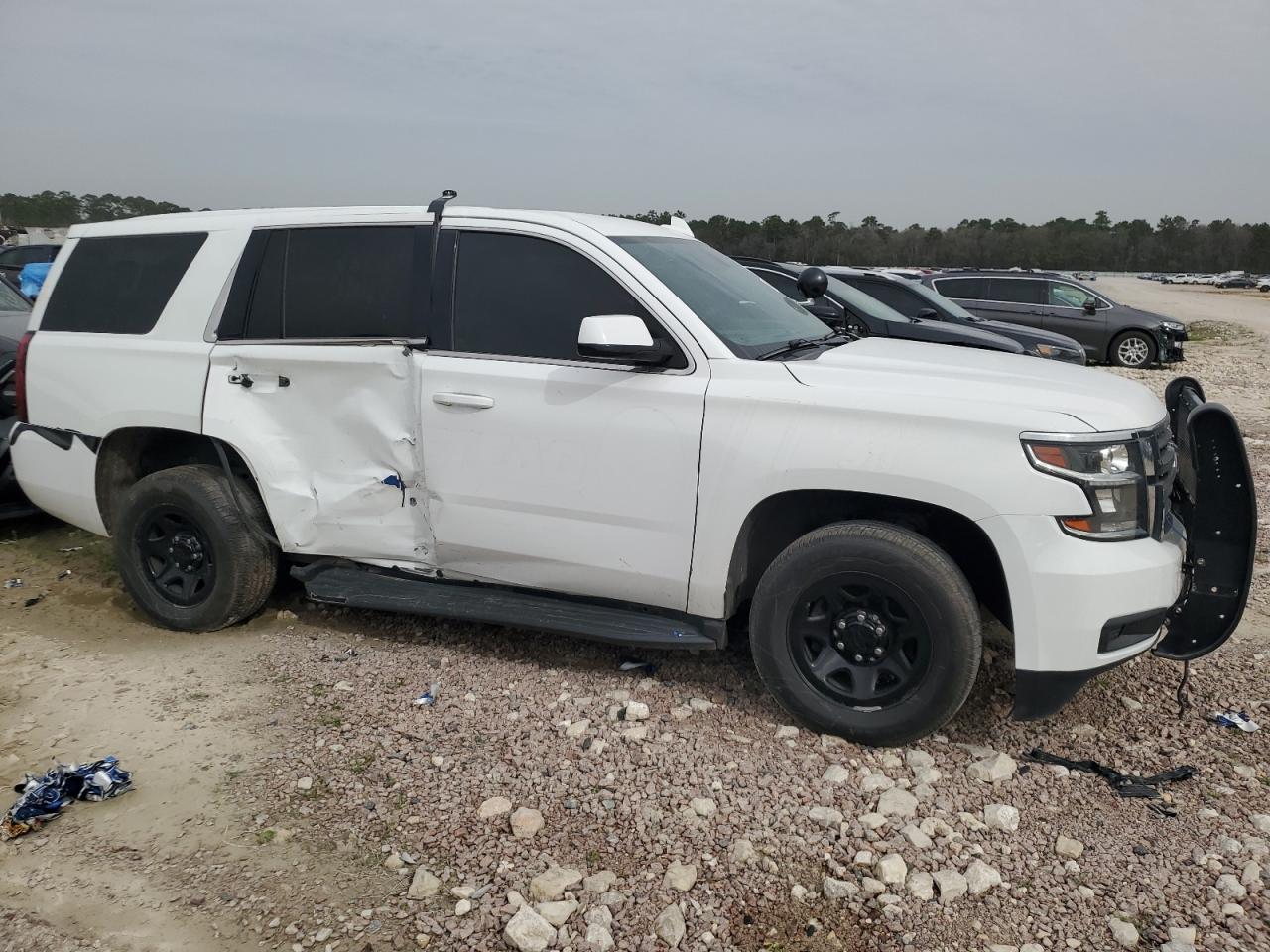 2020 Chevrolet Tahoe VIN 1GNLCDEC8LR279090 Copart auction photo, side / minor dent/scratches damage thumbnail 4