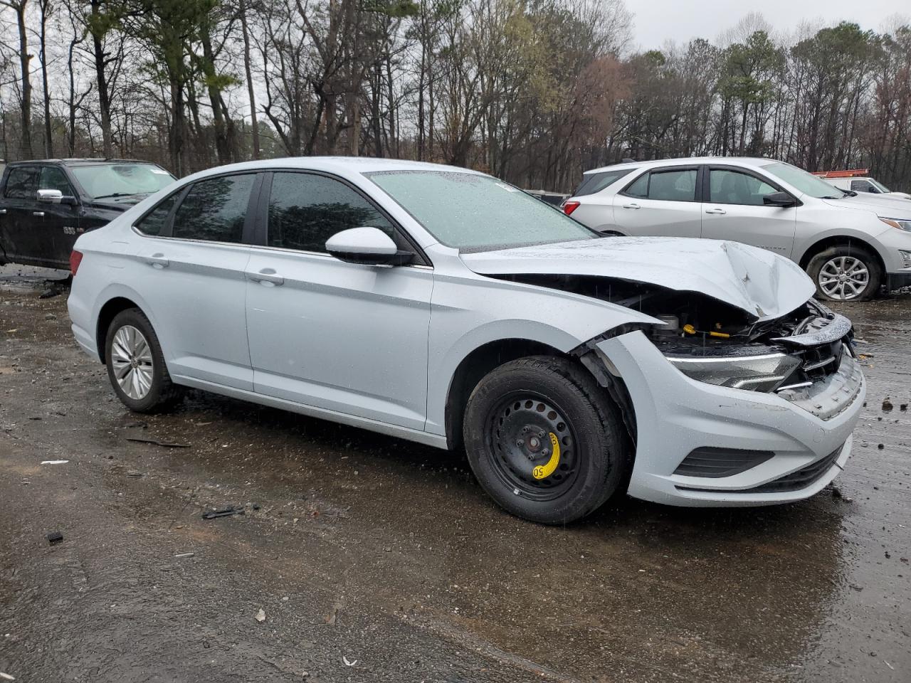 2019 Volkswagen Jetta VIN 3VWCB7BU8KM131285 Copart auction photo, front end damage thumbnail 4