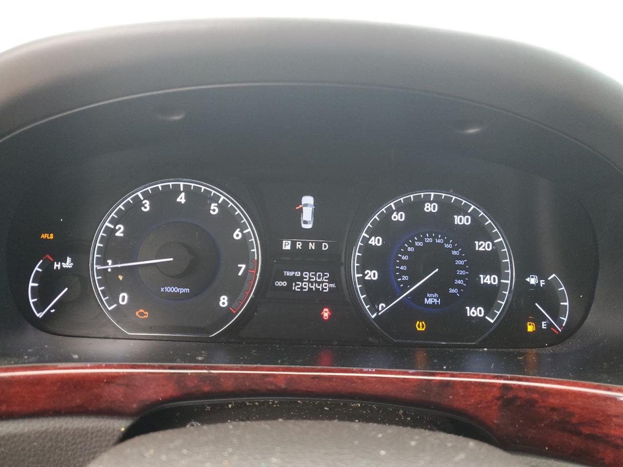 2013 Hyundai Equus VIN KMHGH4JH5DU064421 Copart auction photo, front end damage thumbnail 9