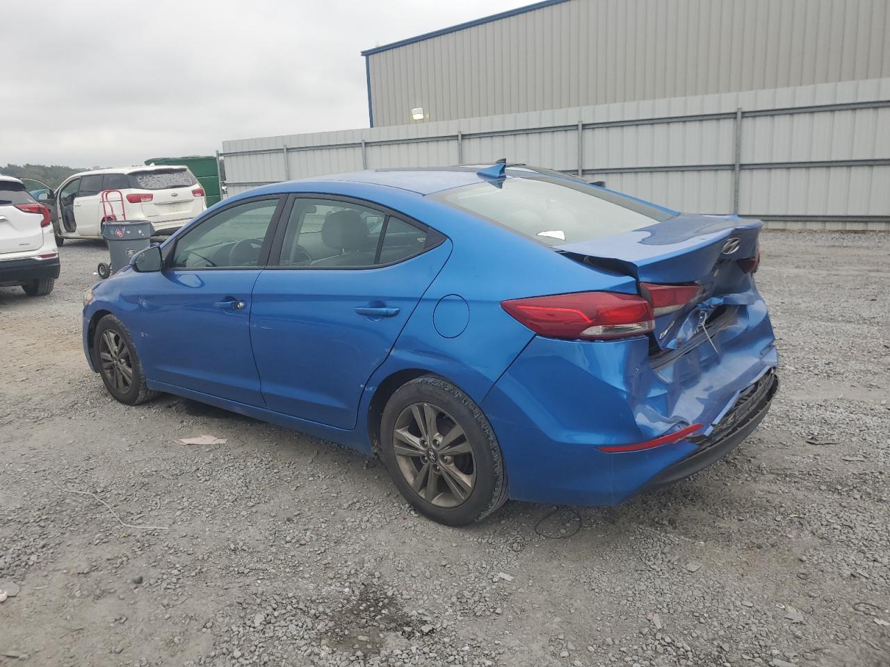 2017 Hyundai Elantra VIN 5NPD84LF9HH116569 Copart auction photo, rear end damage thumbnail 2
