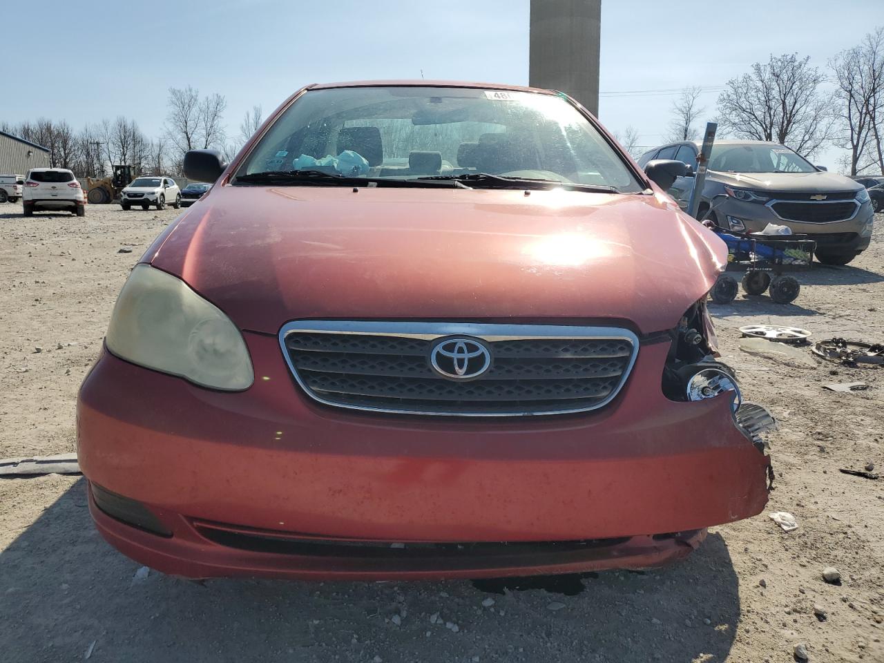 2007 Toyota Corolla VIN 2T1BR32E07C728880 Copart auction photo, front end / side damage thumbnail 5