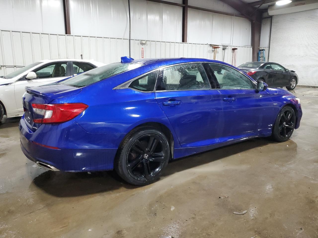 2020 Honda Accord VIN 1HGCV1F38LA158088 Copart auction photo, front end / side damage thumbnail 3