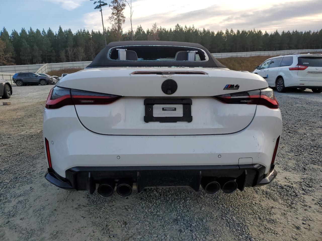 2022 BMW M4 VIN WBS33BA03NCK37773 Copart auction photo, all over damage thumbnail 6