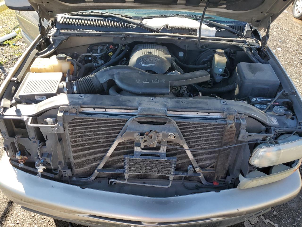 2002 Chevrolet Tahoe VIN 1GNEC13Z72R201512 Copart auction photo, front end / side damage thumbnail 11