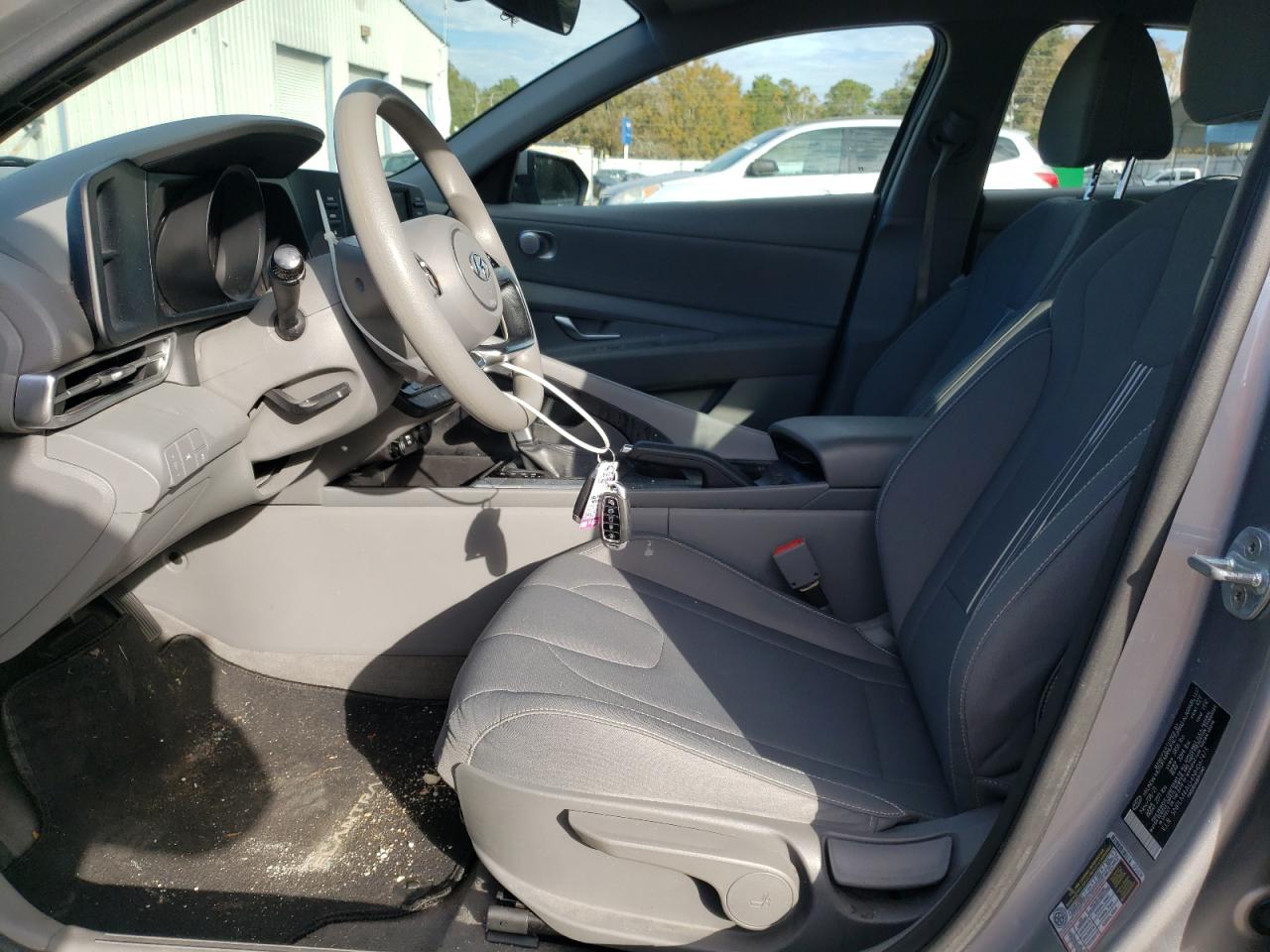 2022 Hyundai Elantra VIN 5NPLM4AG4NH067473 Copart auction photo, rear end / hail damage thumbnail 7