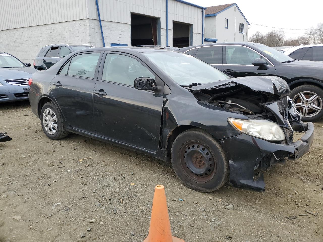 2010 Toyota Corolla VIN 1NXBU4EE9AZ353951 Copart auction photo, frame damage / front end damage thumbnail 4