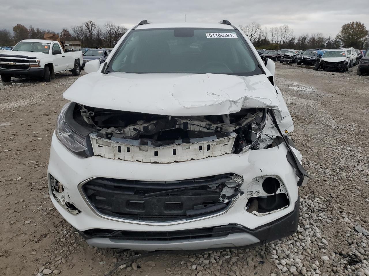 2020 Chevrolet Trax VIN KL7CJLSB4LB085389 Copart auction photo, front end damage thumbnail 5